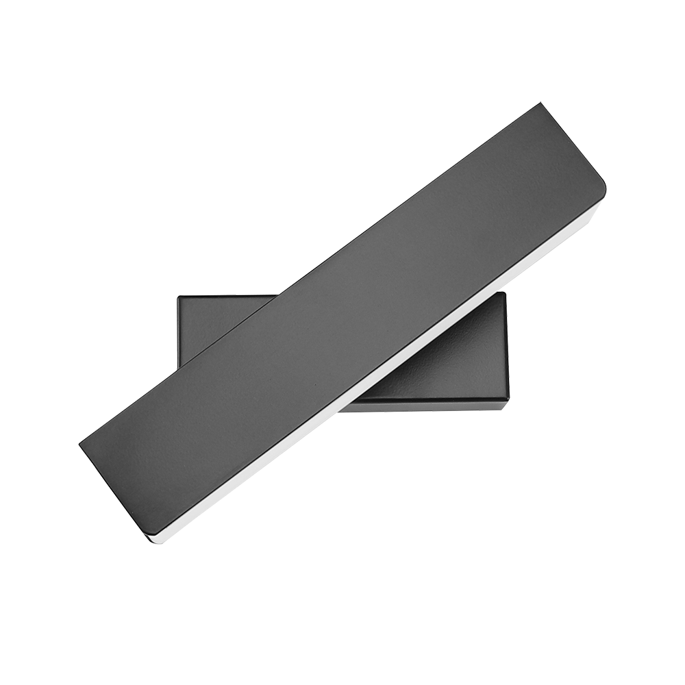 APLIQUE LED 8W GIRATORIO 30x5x10CM NEGRO